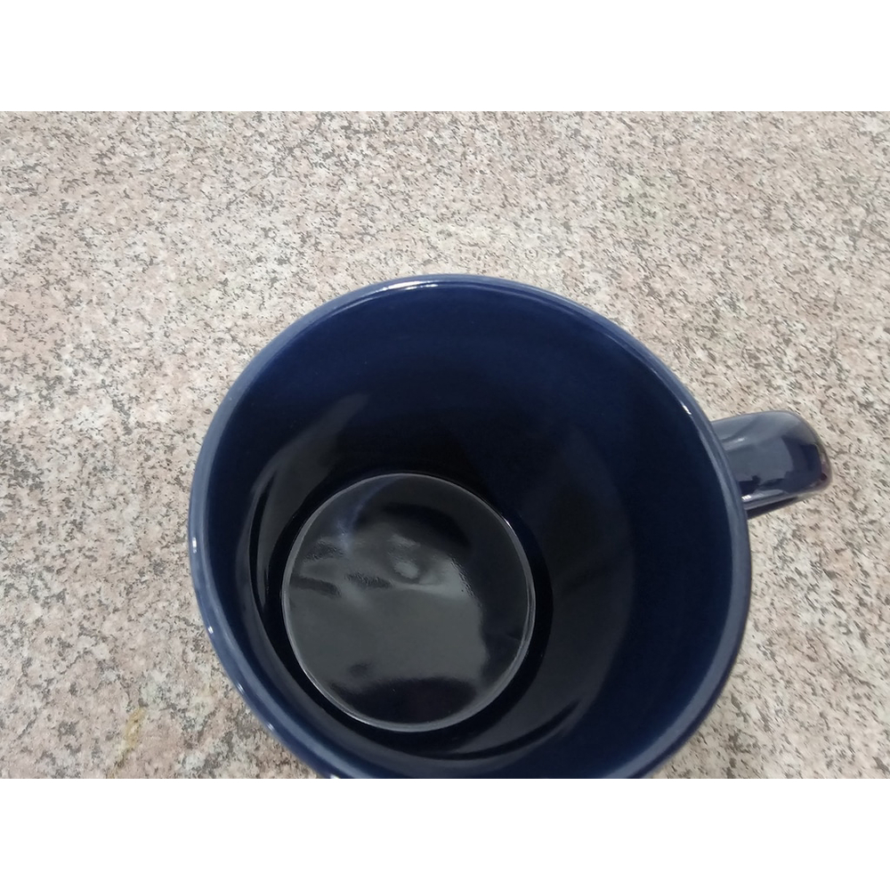 Superman DC Comics Distressed Street Art Logo 14 OZ Ceramic Mug Silver Buffalo - Picture 3 of 5